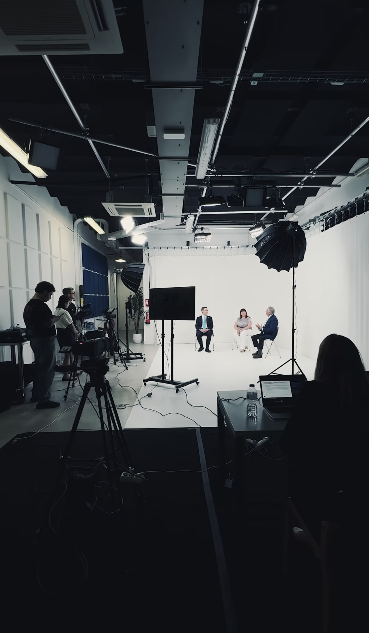 Behind the scenes photo