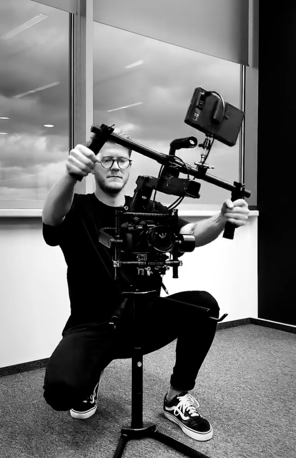 Behind the scenes photo