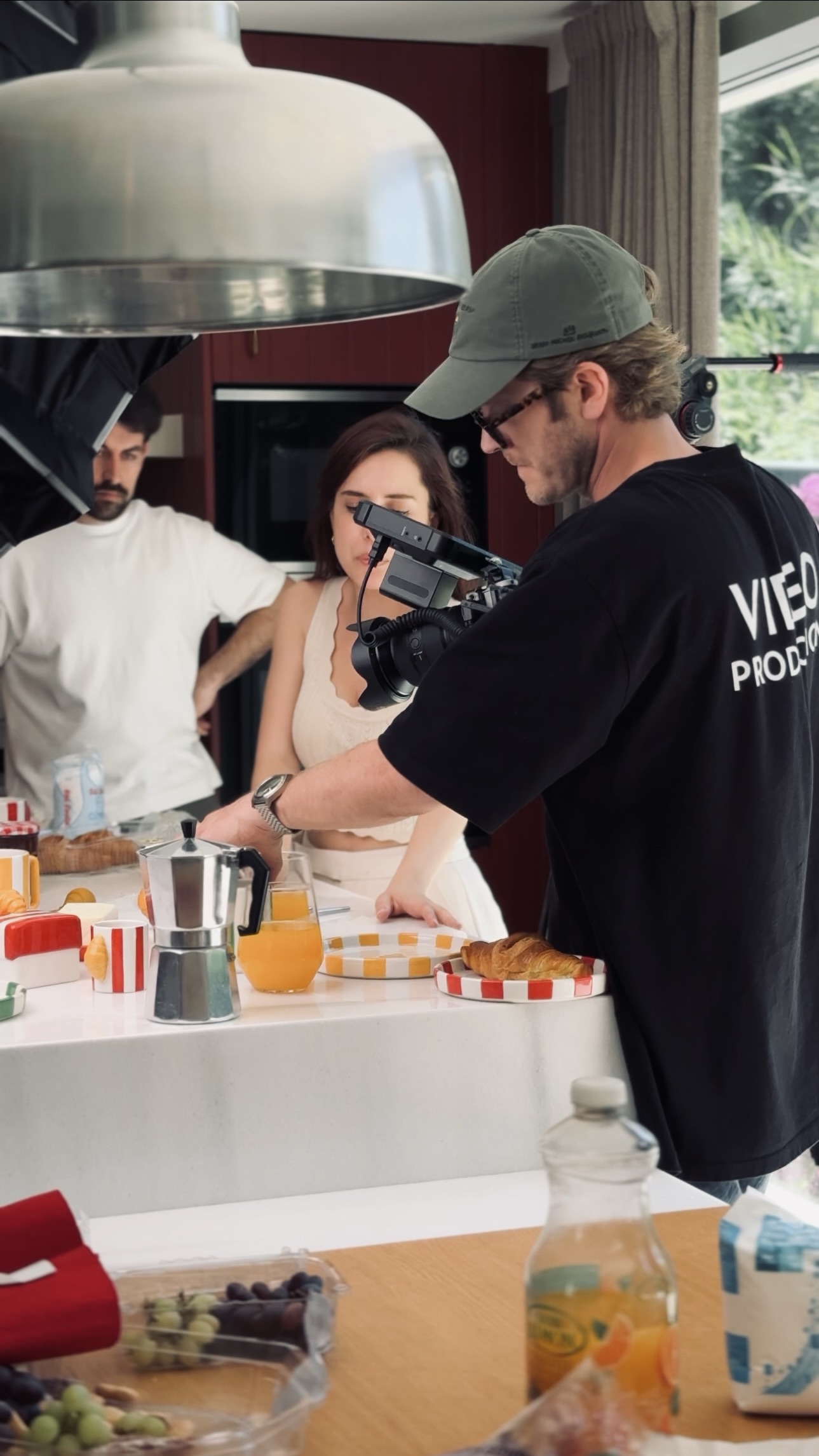 Behind the scenes photo