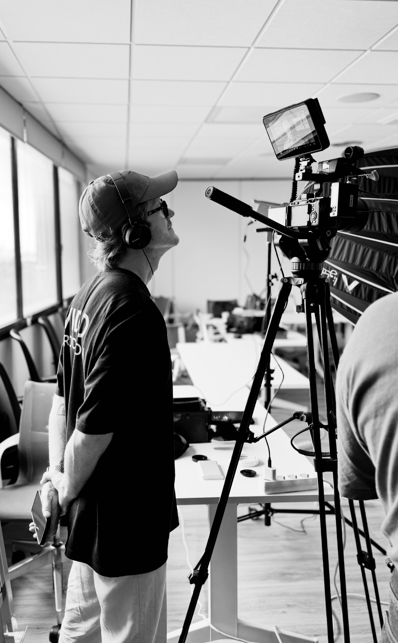Behind the scenes photo